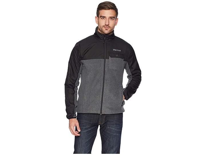 Marmot Tech Sweater (black Heather/black) Men's Sweater