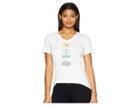 Life Is Good Hobby Cameras Crusher Vee (cloud White) Women's T Shirt