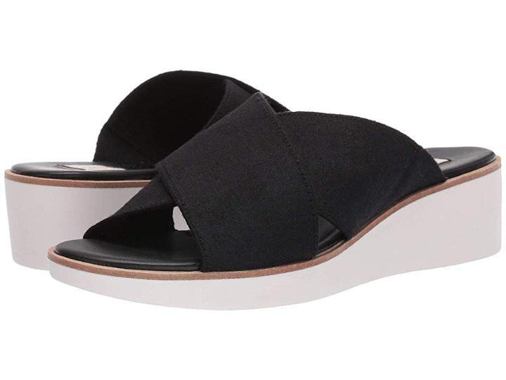 Ed Ellen Degeneres Svetlana Wedge Sandal (black) Women's Sandals
