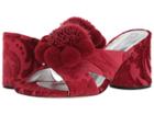 Marc Jacobs Aurora Pompom Mule (red) Women's Shoes