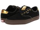 Vans Chima Pro (black/gum/gold (suede)) Men's Skate Shoes