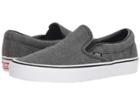 Vans Classic Slip-ontm ((oversized Herringbone) Black/true White) Skate Shoes