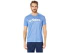 Adidas Designed To Move Big Logo Tee (collegiate Royal/white) Men's T Shirt
