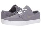 Nike Sb Zoom Stefan Janoski Canvas (gunsmoke/gunsmoke/white) Men's Skate Shoes
