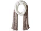 Bcbgeneration Cable Chenille Muffler (ivory) Scarves