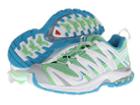 Salomon Xa Pro 3d (verbena Green/white/boss Blue) Women's Running Shoes