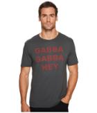 John Varvatos Star U.s.a. Ramones Gabba Hey Graphic Tee (dark Charcoal) Men's T Shirt
