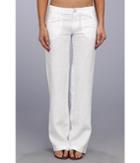 Sanctuary Linen Breezeway (white) Women's Casual Pants
