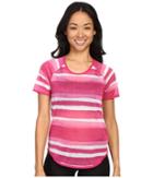 Brooks Ghost Short Sleeve Top (bloom Scape) Women's Short Sleeve Pullover