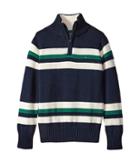 Tommy Hilfiger Kids Leon 1/2 Zip Sweater (toddler/little Kids) (swim Navy) Boy's Sweater