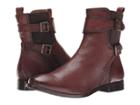 Frye Anna Gore Short (chocolate Buffalo Leather) Cowboy Boots