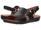 Fitflop H-bar Back Strap Sandals (black) Women's Sling Back Shoes