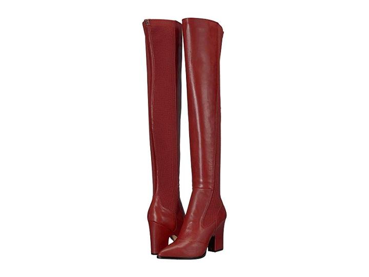Sam Edelman Natasha (tango Red Modena Calf Leather) Women's Shoes