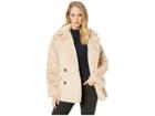 Free People Solid Kate Faux Fur Coat (rose) Women's Clothing