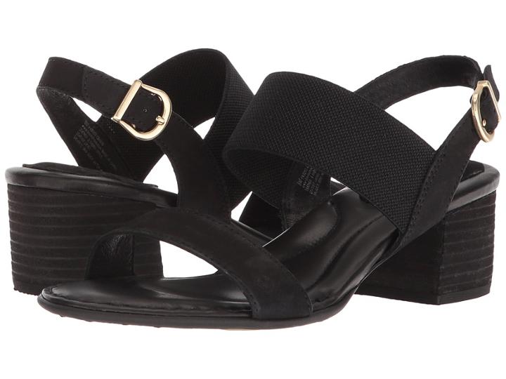 Born Opal Stretch (black Full Grain Leather) Women's  Shoes