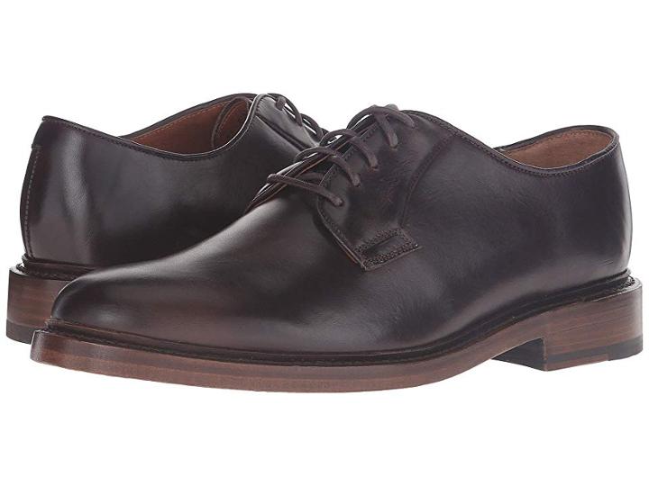 Frye Jones Oxford (chocolate Vintage Veg Tan) Men's Shoes
