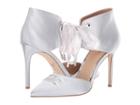 Jewel Badgley Mischka Laluna (silver Satin) Women's Shoes
