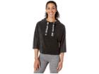 Reebok Work Out Ready Meet You There Terry Hoodie (black) Women's Sweatshirt