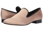 Diane Von Furstenberg Leiden (light Beige/black Satin) Women's Shoes