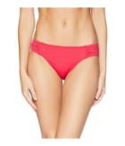 Tommy Bahama Pearl Side Shirred Hipster (cerise) Women's Swimwear