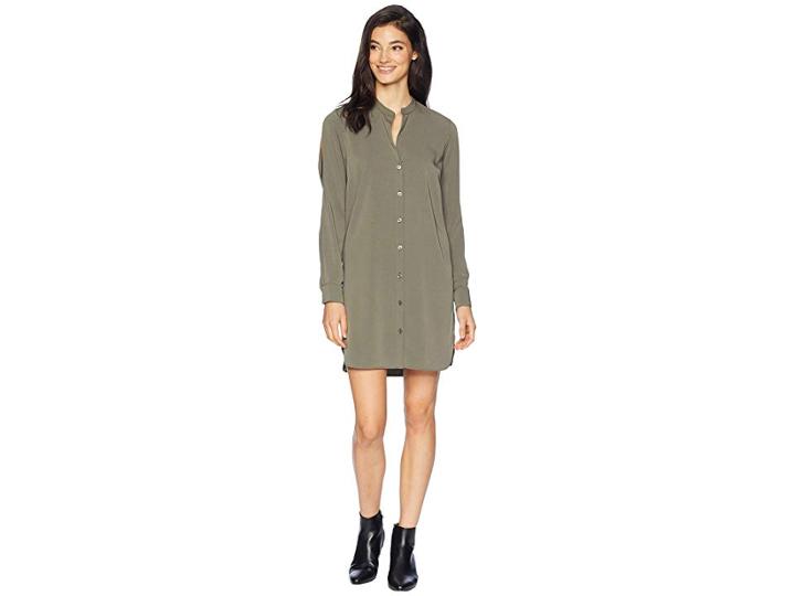 Bcbgeneration Cold Shoulder Dress (olive) Women's Dress