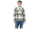 Dylan By True Grit Heather Melange Plaid Jean Jacket (denim) Women's Coat