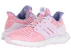 Adidas Kids Rapidarun Knit (big Kid) (aero Pink/white) Girls Shoes