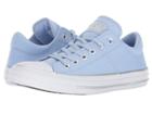 Converse Chuck Taylor(r) All Star Pearlized Pinstripe Ox (blue Chill/silver/white) Women's Classic Shoes