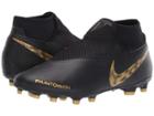 Nike Phantom Vsn Academy Df Mg (black/metallic Vivid Gold) Men's Soccer Shoes