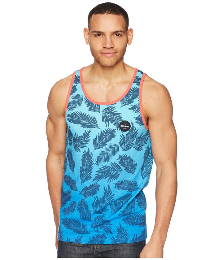 Rip Curl Mason Tank Top (blue) Men's Sleeveless