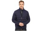 Save The Duck Puffer Stretch Jacket (navy Melange) Men's Coat