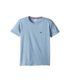 Lacoste Kids Short Sleeve Solid Crew T-shirt (toddler/little Kids/big Kids) (dragonfly) Boy's T Shirt