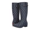 Chooka Dot Blanc Tall Boot (navy) Women's Rain Boots