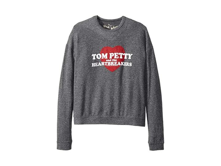 The Original Retro Brand Kids Tom Petty The Heartbreakers Super Soft Haaci Pullover (big Kids) (black) Girl's Clothing