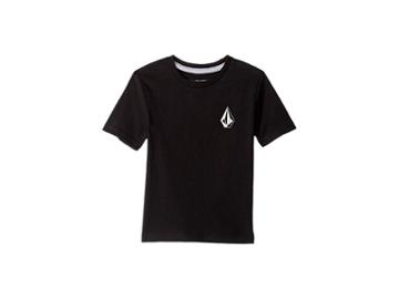 Volcom Kids Deadly Stone Short Sleeve Tee (toddler/little Kids) (black) Boy's T Shirt
