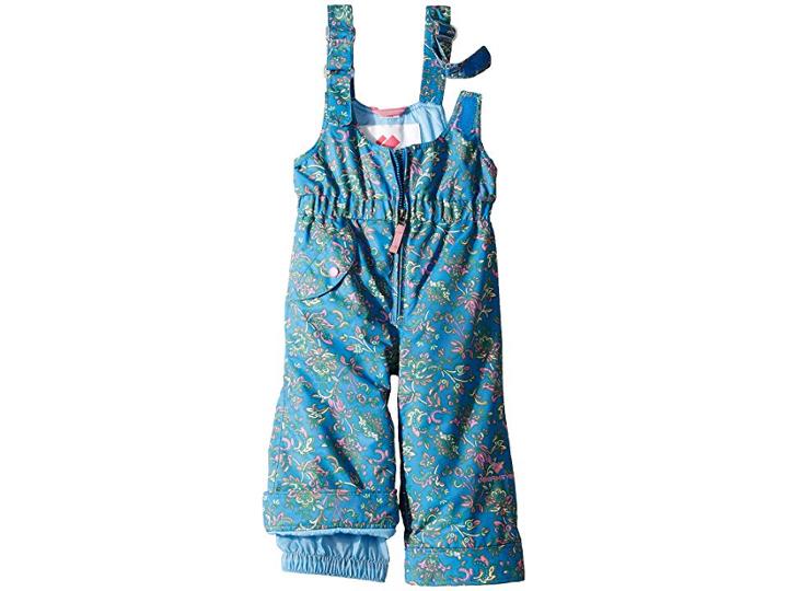 Obermeyer Kids Snoverall Print Pants (toddler/little Kids/big Kids) (honeysuckle Blue) Girl's Jumpsuit & Rompers One Piece