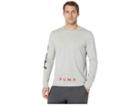 Puma Last Dayz Long Sleeve T-shirt (light Gray Heather) Men's T Shirt
