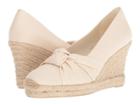 Soludos Knotted Pump Wedge (blush) Women's Shoes
