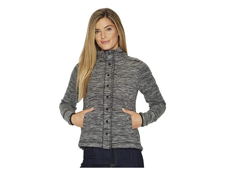Mountain Hardwear Snowpass Hoodie (heather Black) Women's Sweatshirt