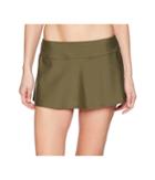 Prana Sakti Swim Skirt (cargo Green) Women's Swimwear
