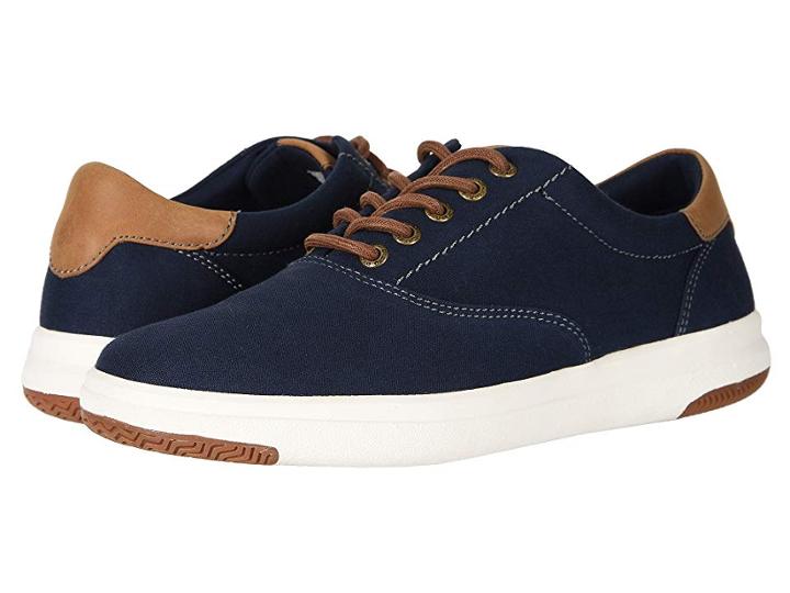 Dockers Kepler 360 (navy Stretch Twill) Men's Lace Up Casual Shoes