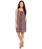 B Collection By Bobeau Ashley Woven Tank Dress (berry) Women's Dress