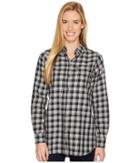 Fjallraven High Coast Flannel Shirt (night Sky/fog) Women's Long Sleeve Button Up
