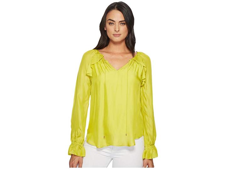 Trina Turk Magnolia Top (dill) Women's Clothing