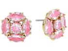 Kate Spade New York Flying Colors Marquise Cluster Studs Earrings (coral) Earring