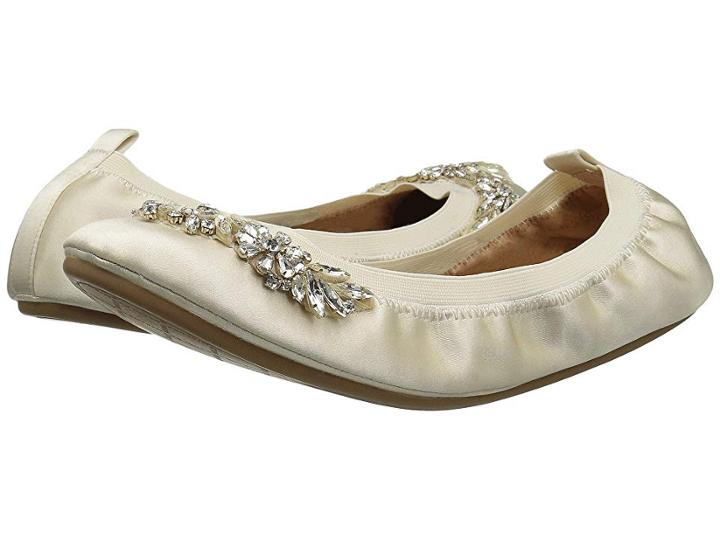Badgley Mischka Sasha (ivory Satin) Women's Shoes