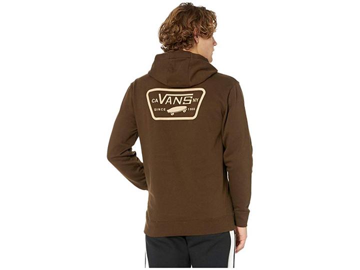 Vans Full Patched Pullover Fleece (demitasse) Men's Fleece