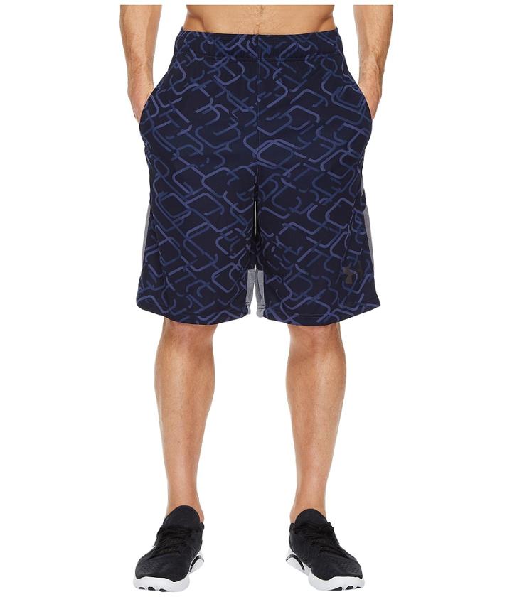 Under Armour Ua Cross Court 10 Shorts (navy) Men's Shorts