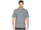 Woolrich Classic Fit Weyland View Short Sleeve Shirt (deep Indigo) Men's Short Sleeve Button Up