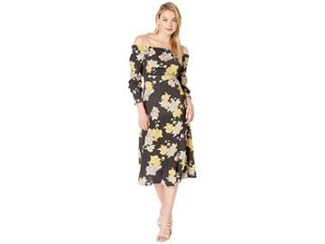 Flynn Skye Violet Midi Dress (out Of This World) Women's Dress